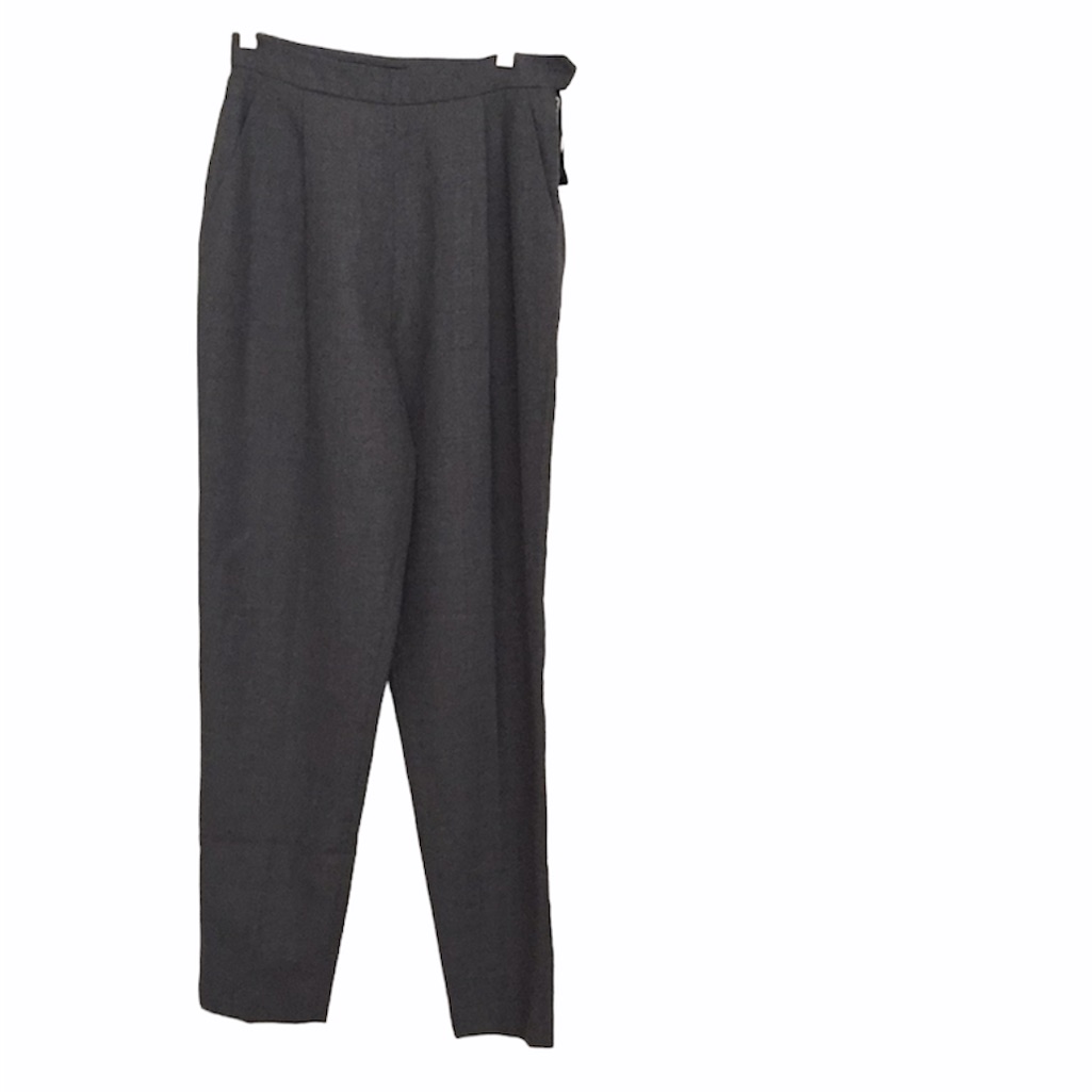 Nwot Burberry Soft Virgin Wool Gray Pant